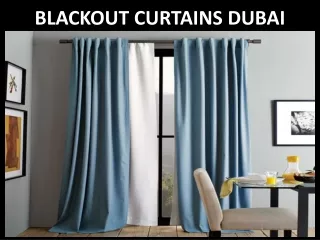 blackout curtains dubai