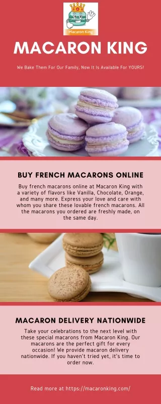 Macaron Delivery Nationwide