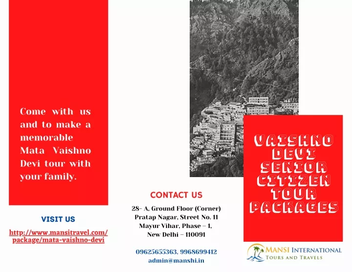 come with us and to make a memorable mata vaishno