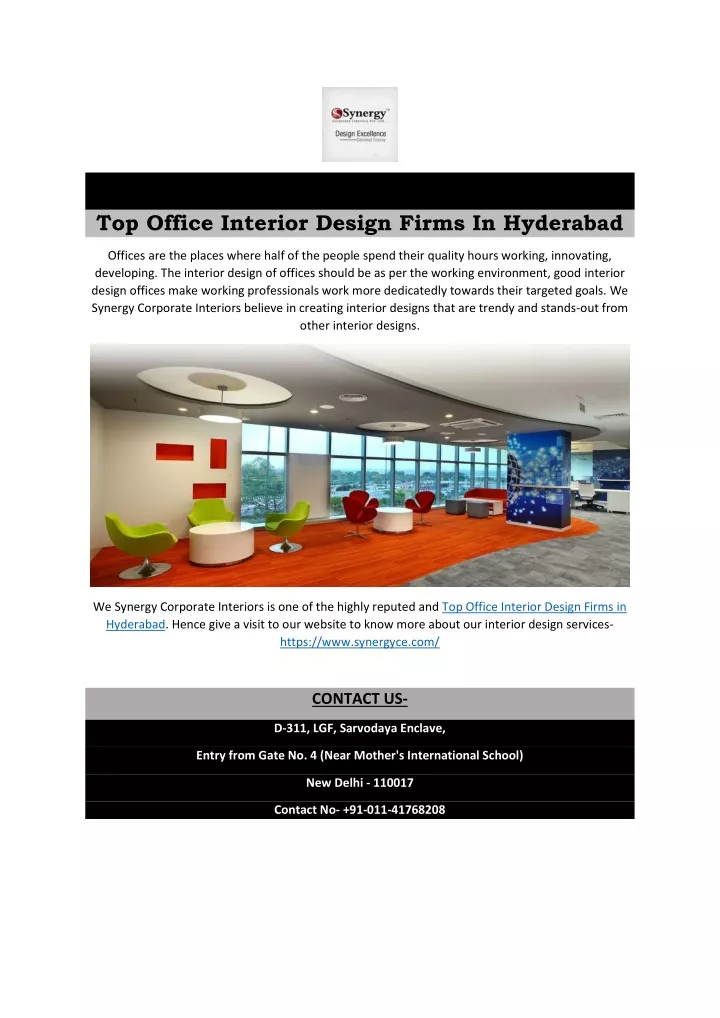 ppt-top-office-interior-design-firms-in-hyderabad-powerpoint