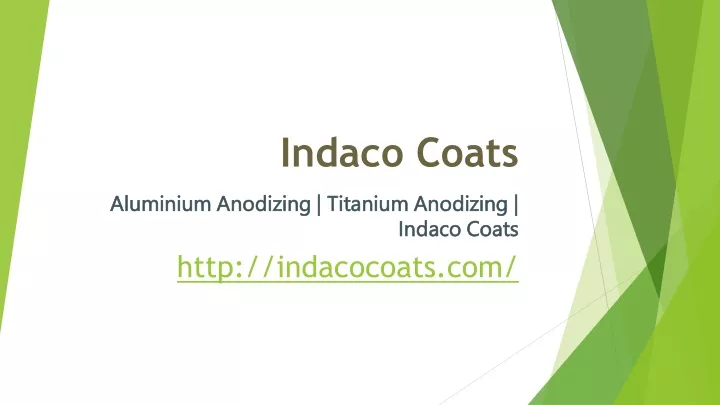 indaco coats