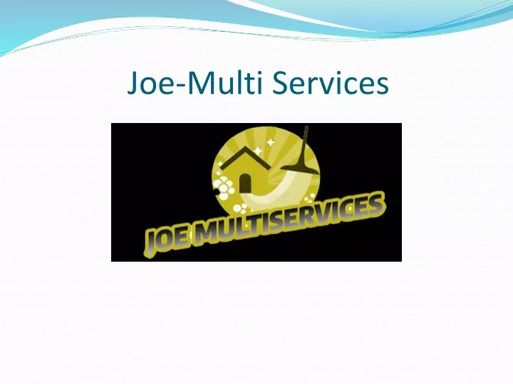 joe multi services