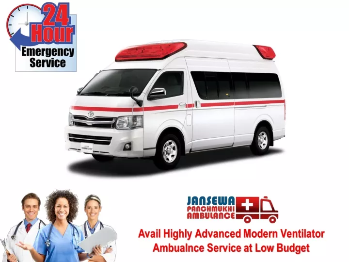 avail highly advanced modern ventilator ambualnce