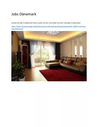 jobs d nemark