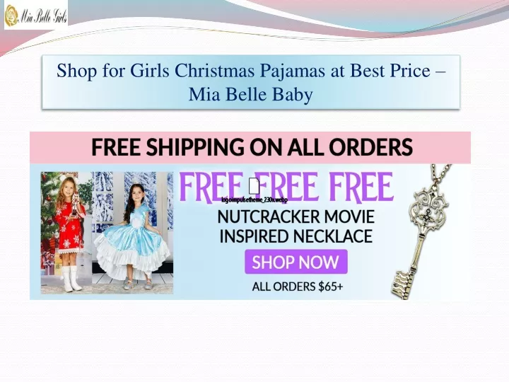 shop for girls christmas pajamas at best price