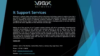 it support services