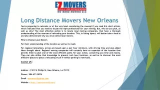 long distance movers new orleans