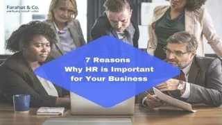 7 Reasons Why HR is Important for Your Business