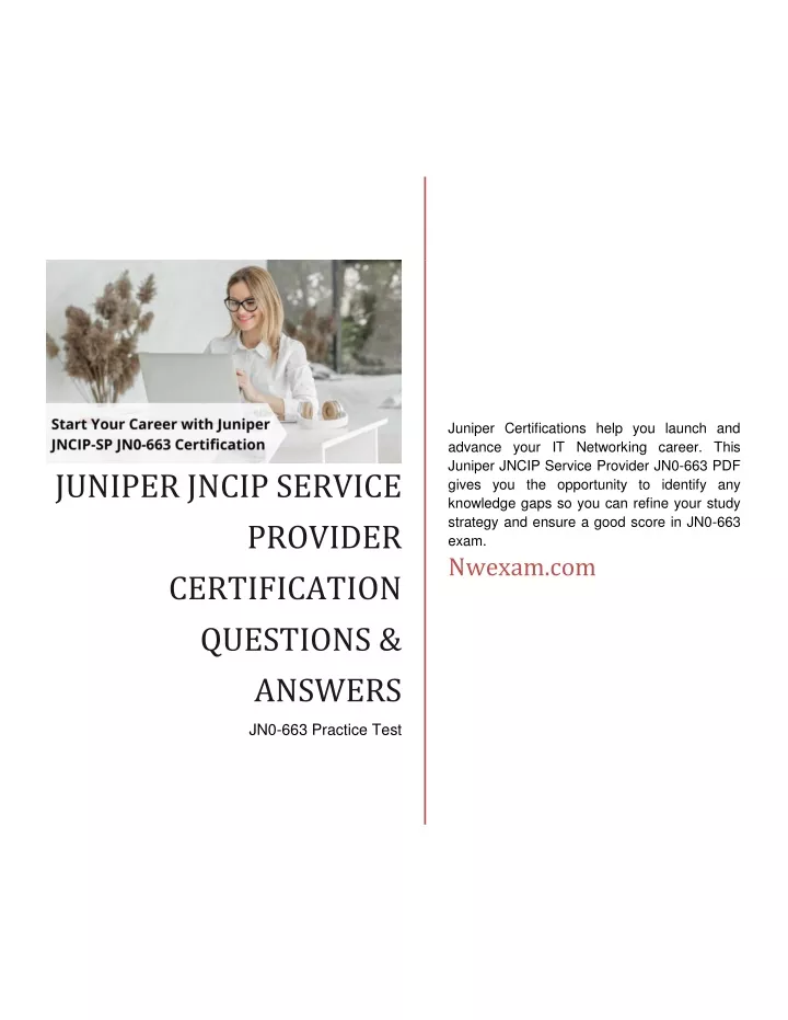 juniper certifications help you launch