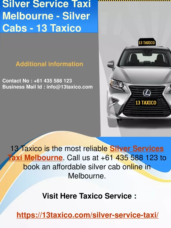 silver service taxi melbourne silver cabs