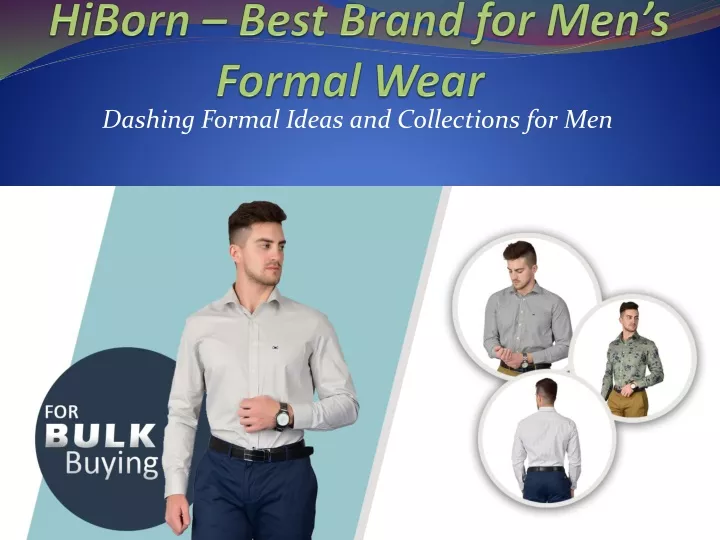hiborn best brand for men s formal wear