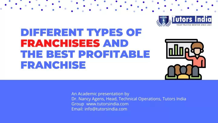 different types of franchisees and the best