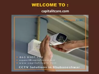 Networking & CCTV Installation services in Bhubaneswar