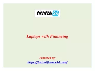 Laptops with Financing