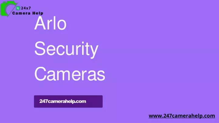 arlo security c a m e r a s