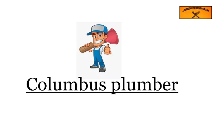columbus plumber
