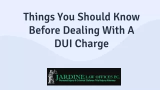 things you should know before dealing with