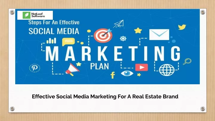 effective social media marketing for a real