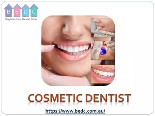 cosmetic dentist