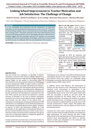 international journal of trend in scientific