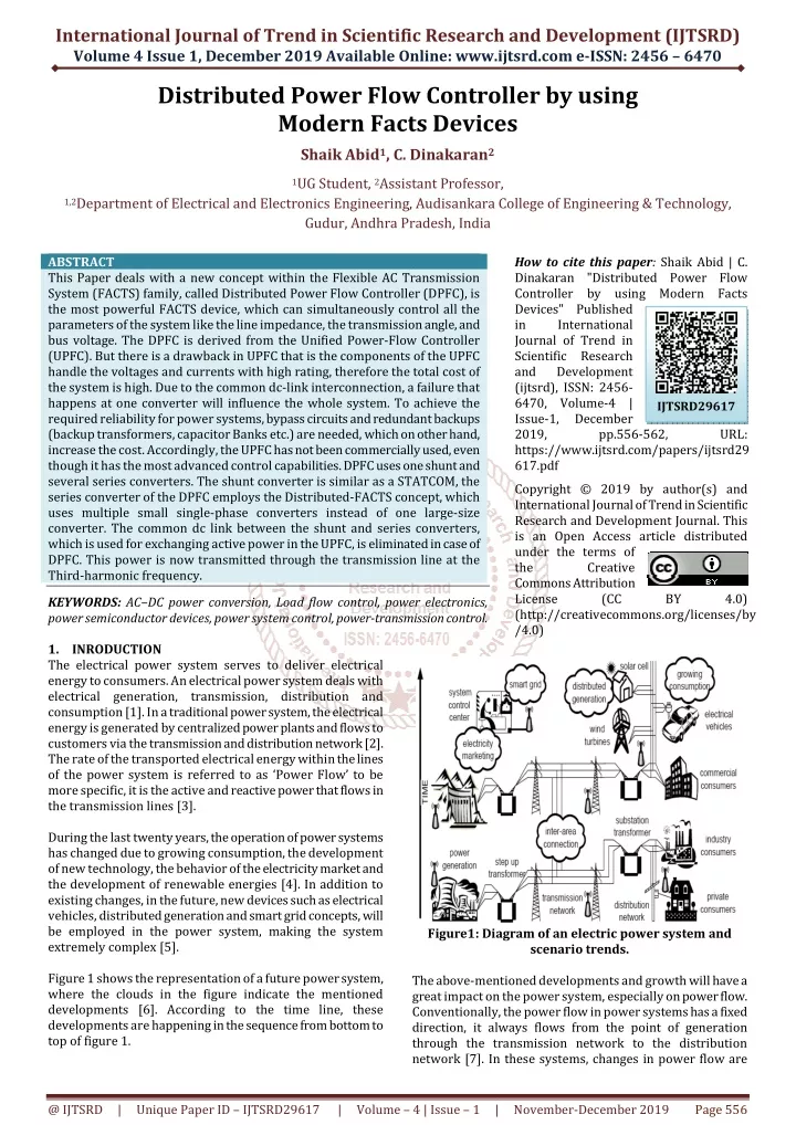 international journal of trend in scientific