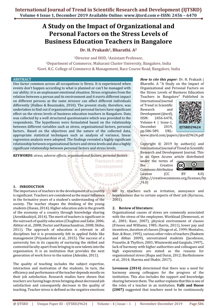 international journal of trend in scientific