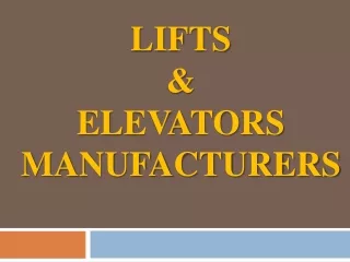 Hydraulic Lift, Passenger Lift, Commercial Lift, Hospital Lift, Goods Lift Manufacturers in Chennai