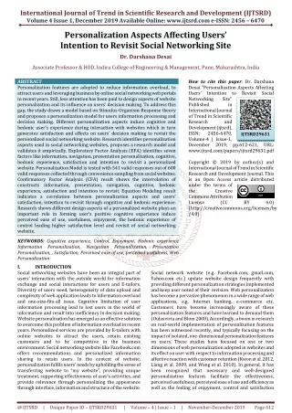 international journal of trend in scientific