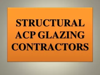 structural acp glazing contractors