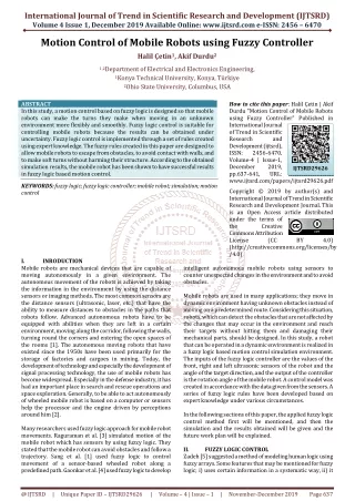 international journal of trend in scientific
