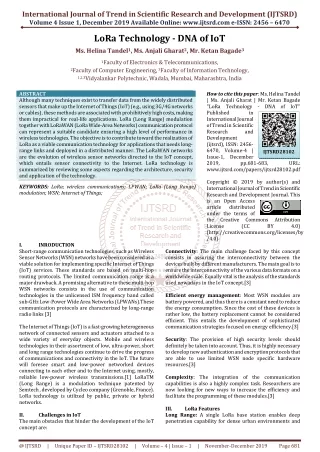 international journal of trend in scientific