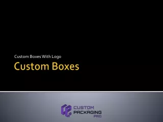 custom boxes with logo