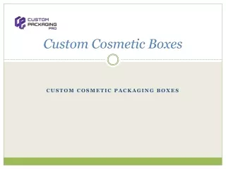 custom cosmetic boxes