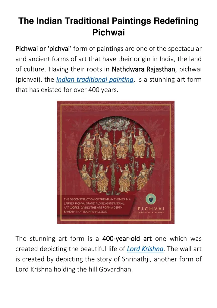 the indian traditional paintings redefining