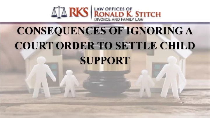 consequences of ignoring a court order to settle