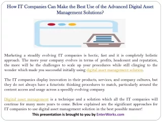 how it companies can make the best