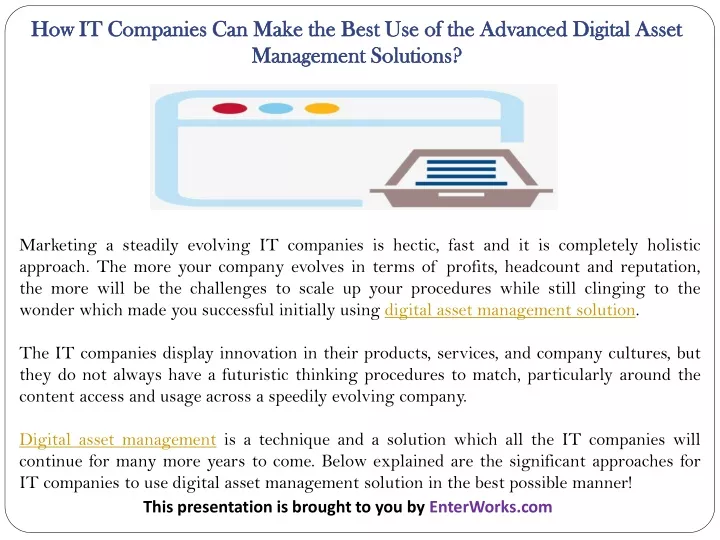 how it companies can make the best