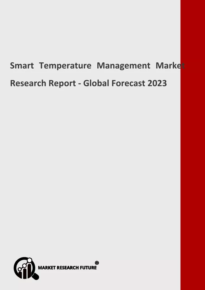 smart temperature management market research
