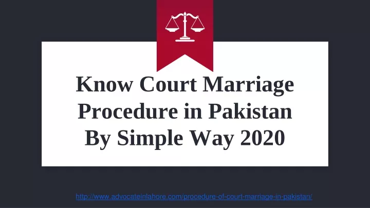 k n ow court m a rriage procedure in pakistan by simple way 2020