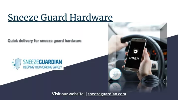 sneeze guard hardware