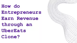 how do entrepreneur s earn revenue through