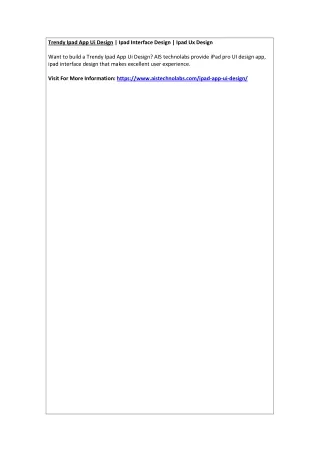 trendy ipad app ui design ipad interface design