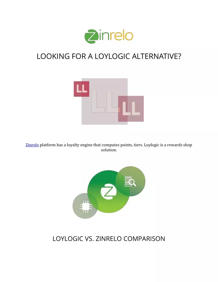 looking for a loylogic alternative