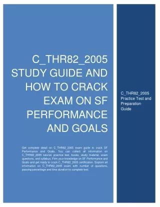 c thr82 2005 study guide and how to crack exam