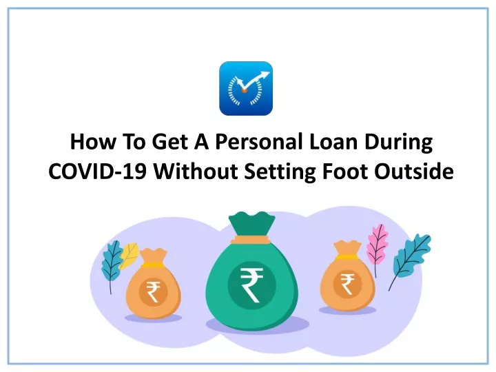 how to get a personal loan during covid
