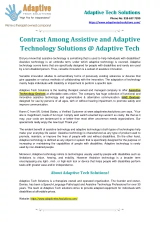 adaptive tech solutions