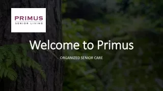 PRIMUS LIFE - PPT