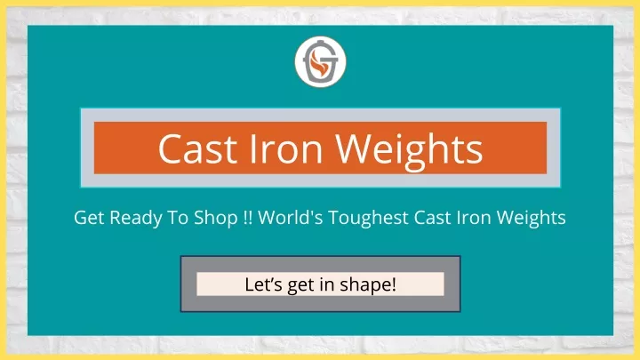 cast iron weights