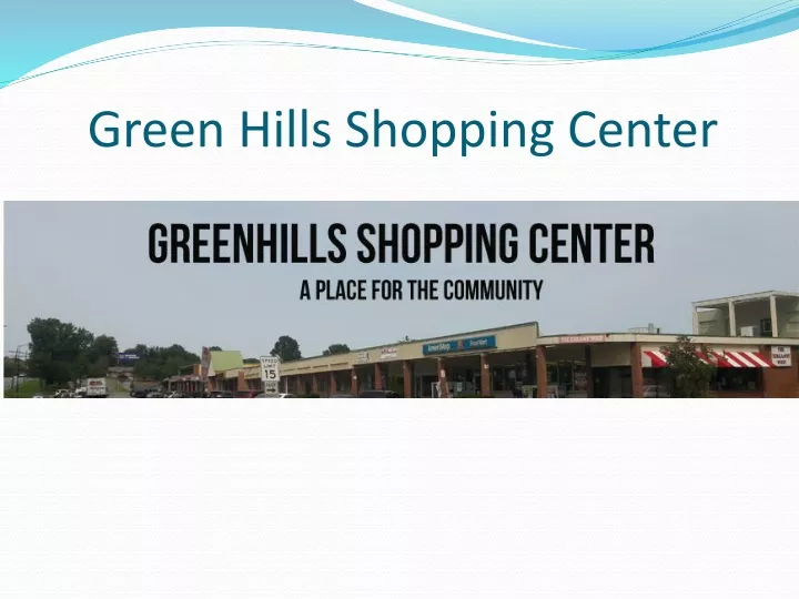 green hills shopping center