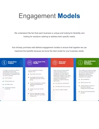 Engagement Models | Ace Infoway